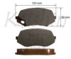 KAISHIN FK6113 Brake Pad Set, disc brake